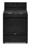 Wholesale-Whirlpool WFG505M0MB Freestanding Gas Range 5.1 Cu. Ft-Gas Range-Electro Vision Inc