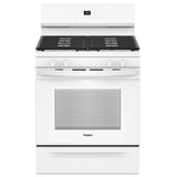 Wholesale-Whirlpool WFGS3530RW Gas Range White - 5.3 CF-Electro Vision Inc