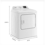 Wholesale-Whirlpool WGD4105SW Gas Dryer with AutoSensing 7.0 cu. ft.-Dryer-Electro Vision Inc