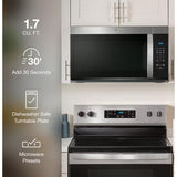Wholesale-Whirlpool WMMS3330RZ Over the Range Microwave 1.7 CF Stainless Steel-Microwave-Electro Vision Inc