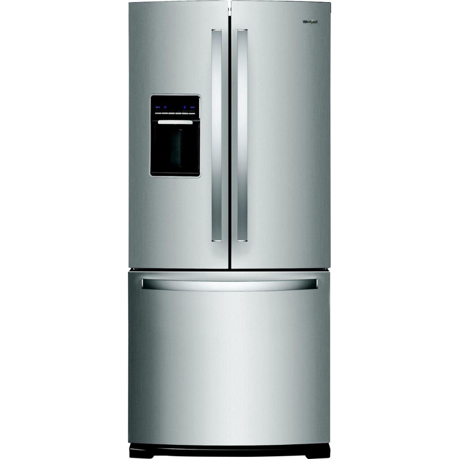 Wholesale-Whirlpool WRF560SEHZ French Door Refrigerator 20 Cu Ft. (Stainless Steel)-Refrigerator-Electro Vision Inc