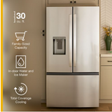 Wholesale-Whirlpool WRFF3536SZ French Door Refrigerator Water and Ice / Stainless Steel 36"-Refrigerator-Electro Vision Inc