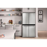 Wholesale-Whirlpool WRQA59CNKZ - 21 Cu Ft. Refrigerator Stainless Steel-Refrigerator-Electro Vision Inc