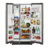 Wholesale-Whirlpool WRS315SDHM Side-By-Side Refrigerator 24 cf - 36"-Electro Vision Inc