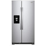 Wholesale-Whirlpool WRS315SDHZ Refrigerator 25 cu. ft. Stainless Steel 36"-Electro Vision Inc