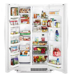 Wholesale-Whirlpool WRS315SNHW Side-by-Side Refrigerator 25 Cu. Ft. 36-inch Wide - White-Refrigerator-Electro Vision Inc