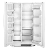 Wholesale-Whirlpool WRS315SNHW Side-by-Side Refrigerator 25 Cu. Ft. 36-inch Wide - White-Refrigerator-Electro Vision Inc