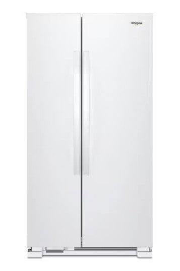 Wholesale-Whirlpool WRS315SNHW Side-by-Side Refrigerator 25 Cu. Ft. 36-inch Wide - White-Refrigerator-Electro Vision Inc