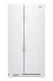 Wholesale-Whirlpool WRS315SNHW Side-by-Side Refrigerator 25 Cu. Ft. 36-inch Wide - White-Refrigerator-Electro Vision Inc