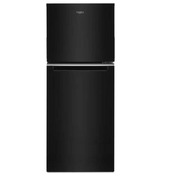 Wholesale-Whirlpool WRT112CZJB 12cf Refridgerator Black-Electro Vision Inc