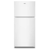 Wholesale-Whirlpool WRTX5419SW Top-Freezer Refrigerator 19.3 cu. ft. 30" Wide - White-Freezer-Electro Vision Inc