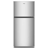 Wholesale-Whirlpool WRTX5419SZ Wide Top 19.3 CF Freezer Refrigerator 30" - Stainless Steel-Refrigerator-Electro Vision Inc
