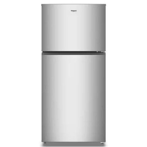 Wholesale-Whirlpool WRTX5419SZ Wide Top 19.3 CF Freezer Refrigerator 30" - Stainless Steel-Refrigerator-Electro Vision Inc