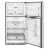 Wholesale-Whirlpool WRTX7421TZ Wide Top Freezer Refrigerator with Total Coverage Cooling 32.8in-Refrigerator Freezer-Electro Vision Inc
