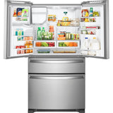 Wholesale-Whirlpool WRX735SDHZ 36 Inch 4-Door French Door Refrigerator with 24.5 CF-Refrigerator-Electro Vision Inc