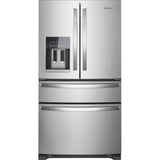 Wholesale-Whirlpool WRX735SDHZ 36 Inch 4-Door French Door Refrigerator with 24.5 CF-Refrigerator-Electro Vision Inc