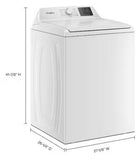 Wholesale-Whirlpool WTW4100SW Top Load 4.1 CF Washer-Washer-Electro Vision Inc