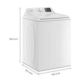 Wholesale-Whirlpool WTW4105SW Top Load 4.1 CF Washer with Agitator-Washer-Electro Vision Inc