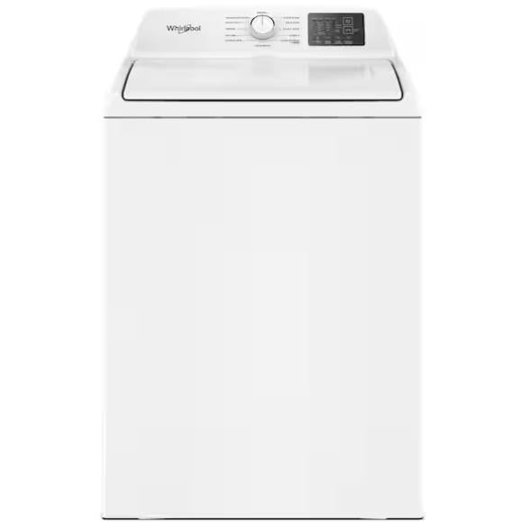 Wholesale-Whirlpool WTW4105SW Top Load 4.1 CF Washer with Agitator-Washer-Electro Vision Inc