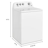 Wholesale-Whirlpool WTW4850HW Top Load Washer 3.9 cu ft No Agitator White-Washer-Electro Vision Inc