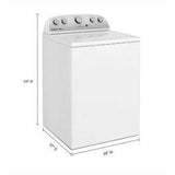 Wholesale-Whirlpool WTW4957PW Washer 3.8 C.F Top Load Washer - White-Washing Machine-Electro Vision Inc
