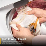 Wholesale-Whirlpool WTW5025SW Top Load Agitator Washer with Built-In Faucet 4.5 Cu. Ft.-Washer-Electro Vision Inc