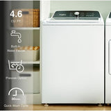 Wholesale-Whirlpool WTW5025SW Top Load Agitator Washer with Built-In Faucet 4.5 Cu. Ft.-Washer-Electro Vision Inc