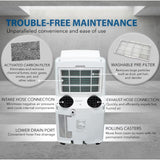 Wholesale-Whynter ARC-12SD Dual Hose Portable Air Conditioner - White-Portable AC-Electro Vision Inc