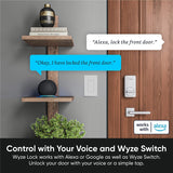 Wholesale-Wyze WLCKG1 Wireless Door Lock, WiFi & Bluetooth - CERTIFIED REFURBISHED-Smart Door Lock-Electro Vision Inc