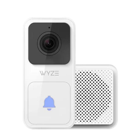 Wholesale-Wyze WVDB1C1 Video Doorbell with Chime - CERTIFIED REFURBISHED-Doorbell-Electro Vision Inc