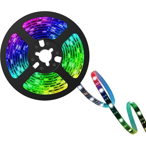Wholesale-Xtreme XLS7-1001-RGB Lit 16.4ft RGB Flow Multi-Color Indoor LED Light Strip-Electro Vision Inc