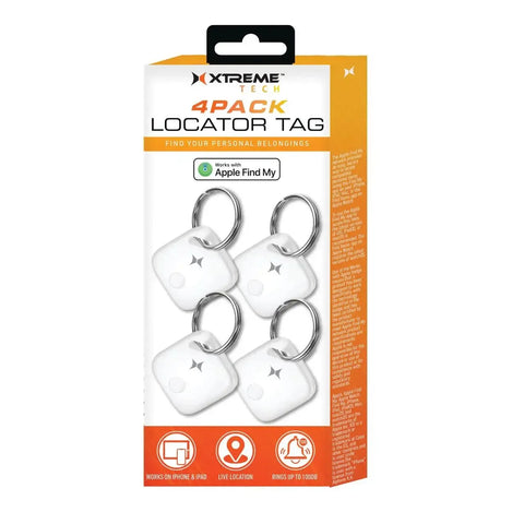 Wholesale-Xtreme XMF8-1002-4PK Smart Locator Tag - 4 Pack-Tracking Device-Electro Vision Inc