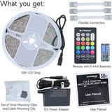 Wholesale-Xtreme XTR-XLS7-1002-RGB LED Light Strip 50 FT-Electro Vision Inc