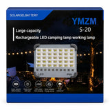 Wholesale-YMZM-S20 Rechargeable LED Camping Lamp / Working Lamp-Solar LED Light-Electro Vision Inc