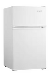 Avanti RA31B0W 2 Door Mini Fridge, Auto Defrost, True Top Freezer, 3.1 CF