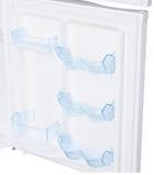 Avanti RA31B0W 2 Door Mini Fridge, Auto Defrost, True Top Freezer, 3.1 CF