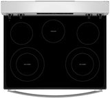 Whirlpool WFES3330RZ 30" Freestanding Electric Range STAINLESS STEEL