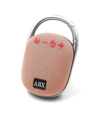 AudioBox SLK10PK Portable Mini Clip Speaker with Bluetooth Pink