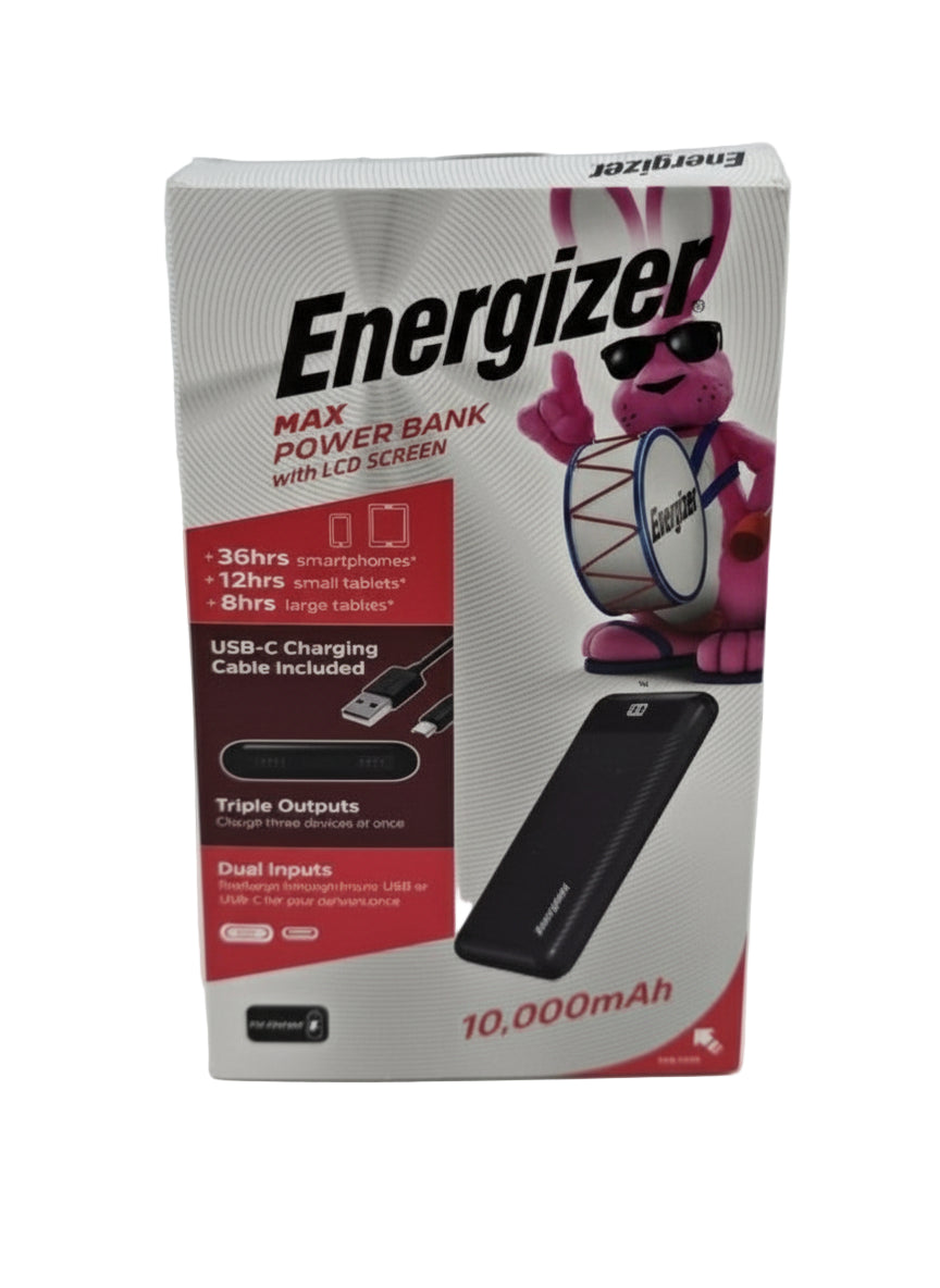 Energizer  EU10011PQ Power Bank USB-C/ PD3.0/ SCP/VOOC Fast Charge 10K mAh