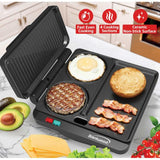 Brentwood TS812BK Multi Purpose Sandwich Maker & Burger Grill