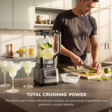 Ninja Classic BE250 Smoothie Blender w/ 3 Speeds, 72 OZ - Black