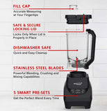 Brentwood JBS1000BK Select Professional Power Blender 1000W