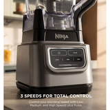 Ninja Classic BE250 Smoothie Blender w/ 3 Speeds, 72 OZ - Black