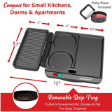 Brentwood TS812BK Multi Purpose Sandwich Maker & Burger Grill