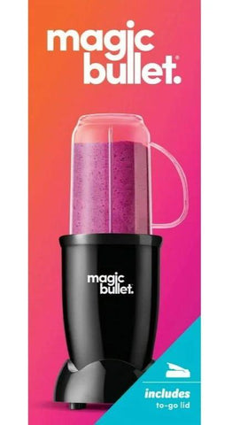 Magic Bullet 4 Piece Personal Blender MBR-0401WM Black