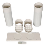Whynter ARC-12SD Dual Hose Portable Air Conditioner - White
