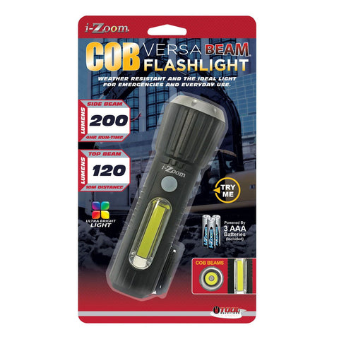 i-Zoom IZ-FL712012 Versa Beam Flashlight