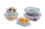 Bene Casa 99424 Glass Storage 10 Piece Set