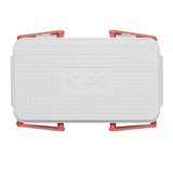 Igloo 00032385 Retro Picnic Cooler 25 Qt  - White/Teal