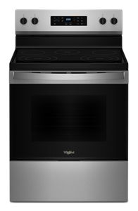 Whirlpool WFES3330RZ 30" Freestanding Electric Range STAINLESS STEEL